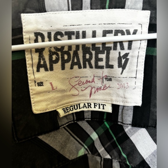 Distillery Apparel Short Sleeve Button Down - Picture 2 of 4
